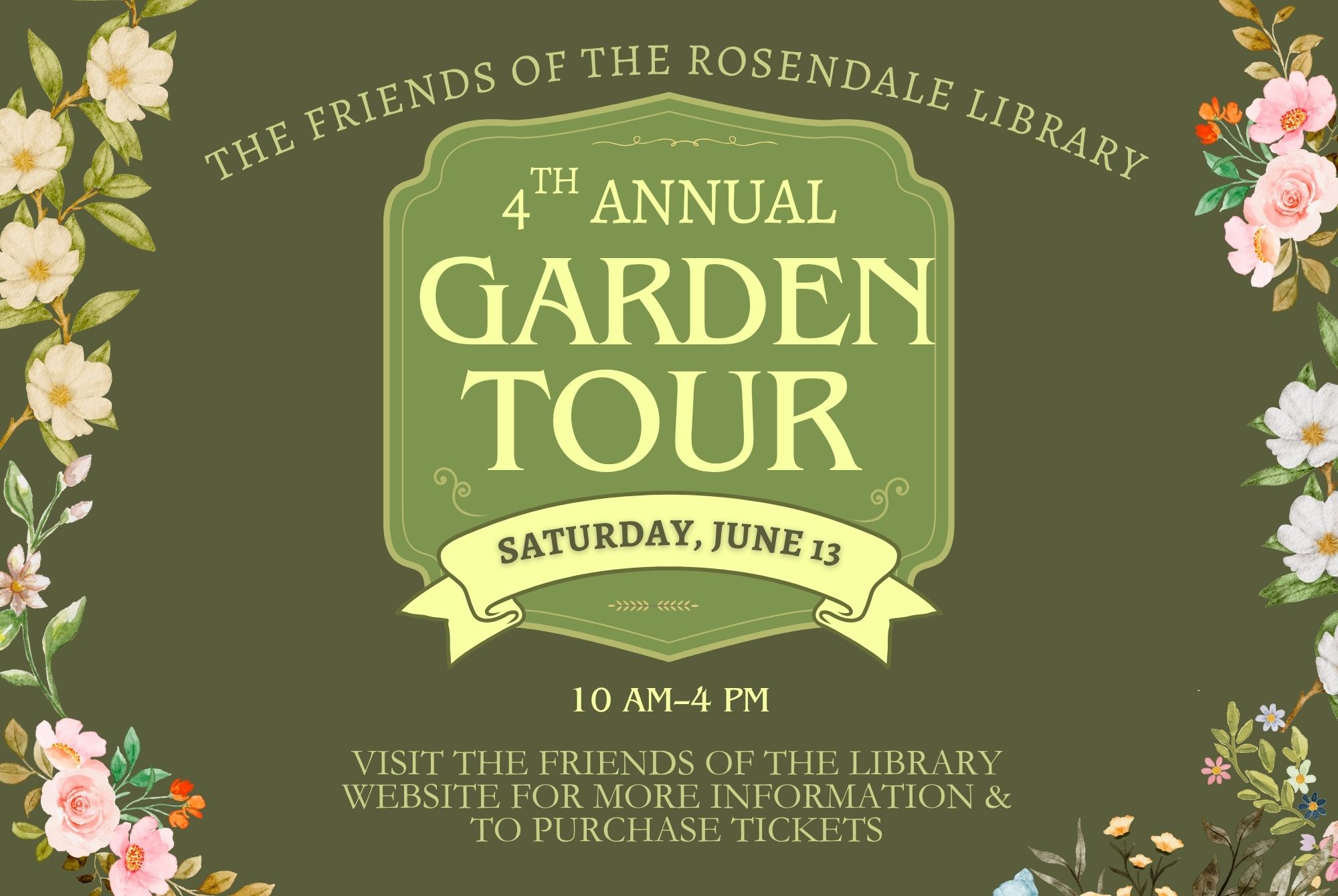Friends of the Rosendale Library Garden Tour