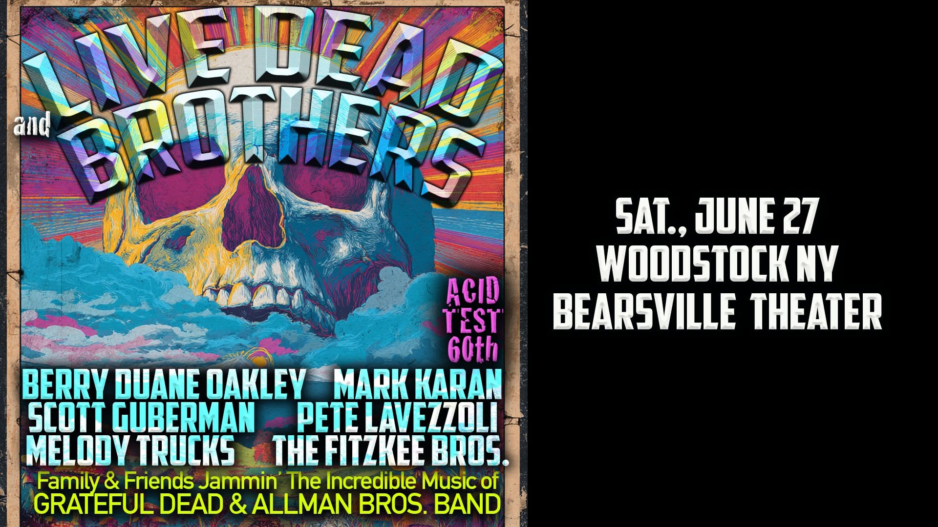 Live Dead & Brothers: An All-Star Celebration of Grateful Dead & Allman Brothers