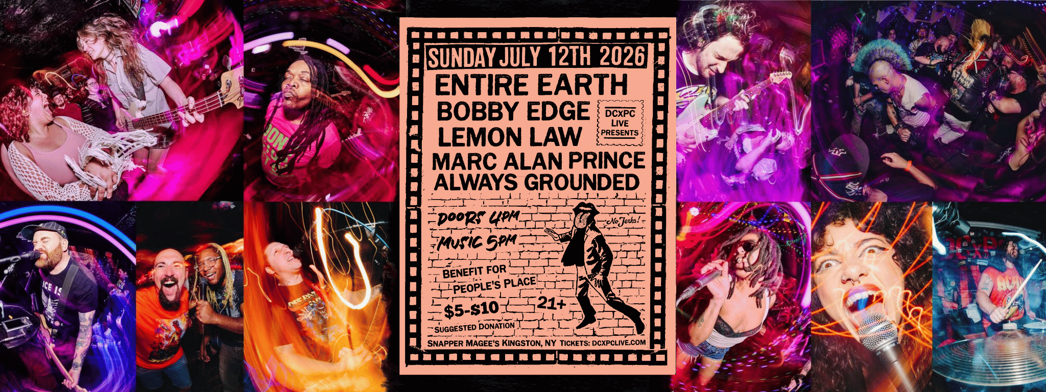 DCxPC Live Punk Rock Benefit for People\'s Place