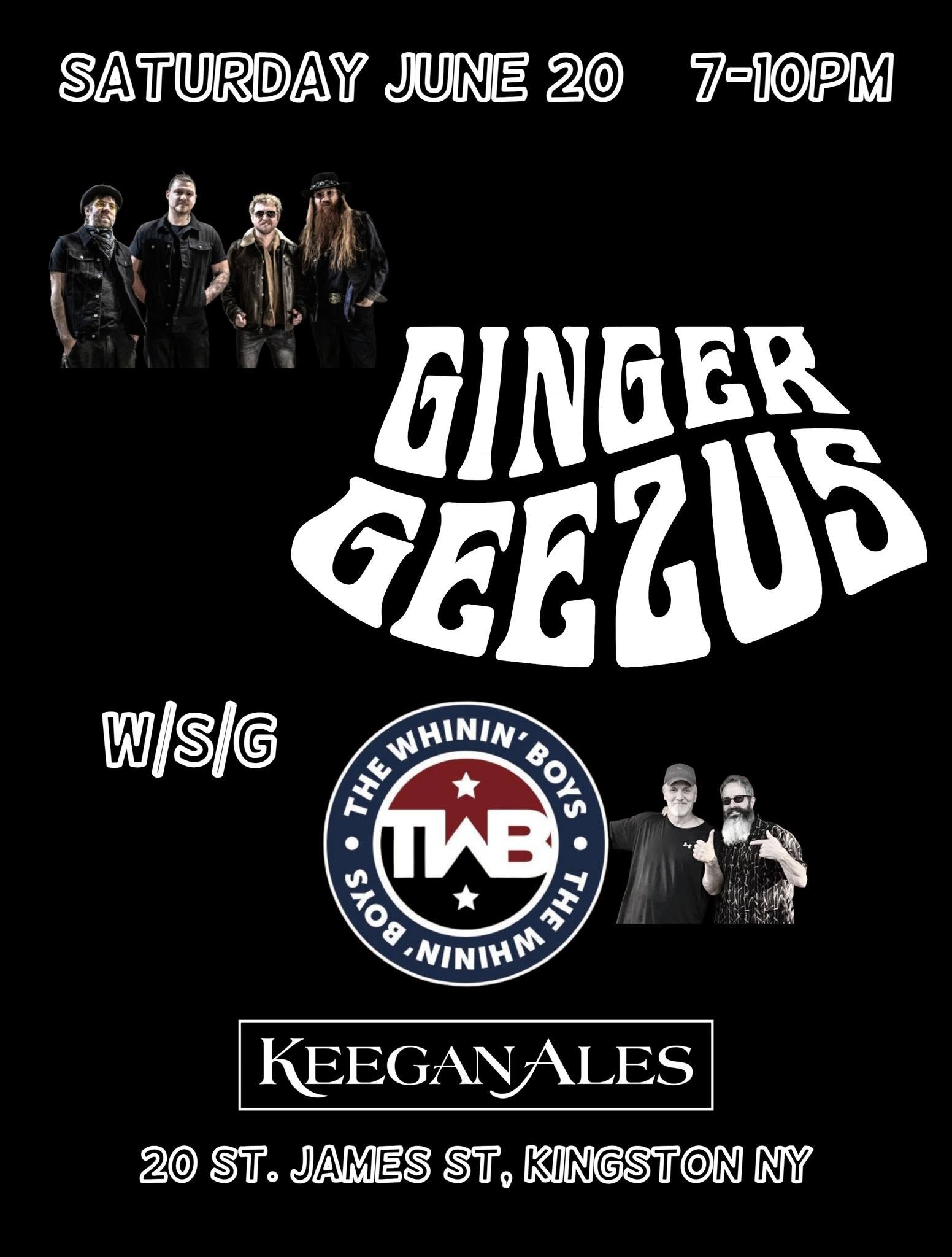 Ginger Geezus w/s/g TWB