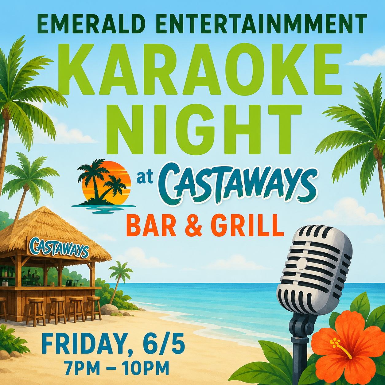 Karaoke Night at Castaways