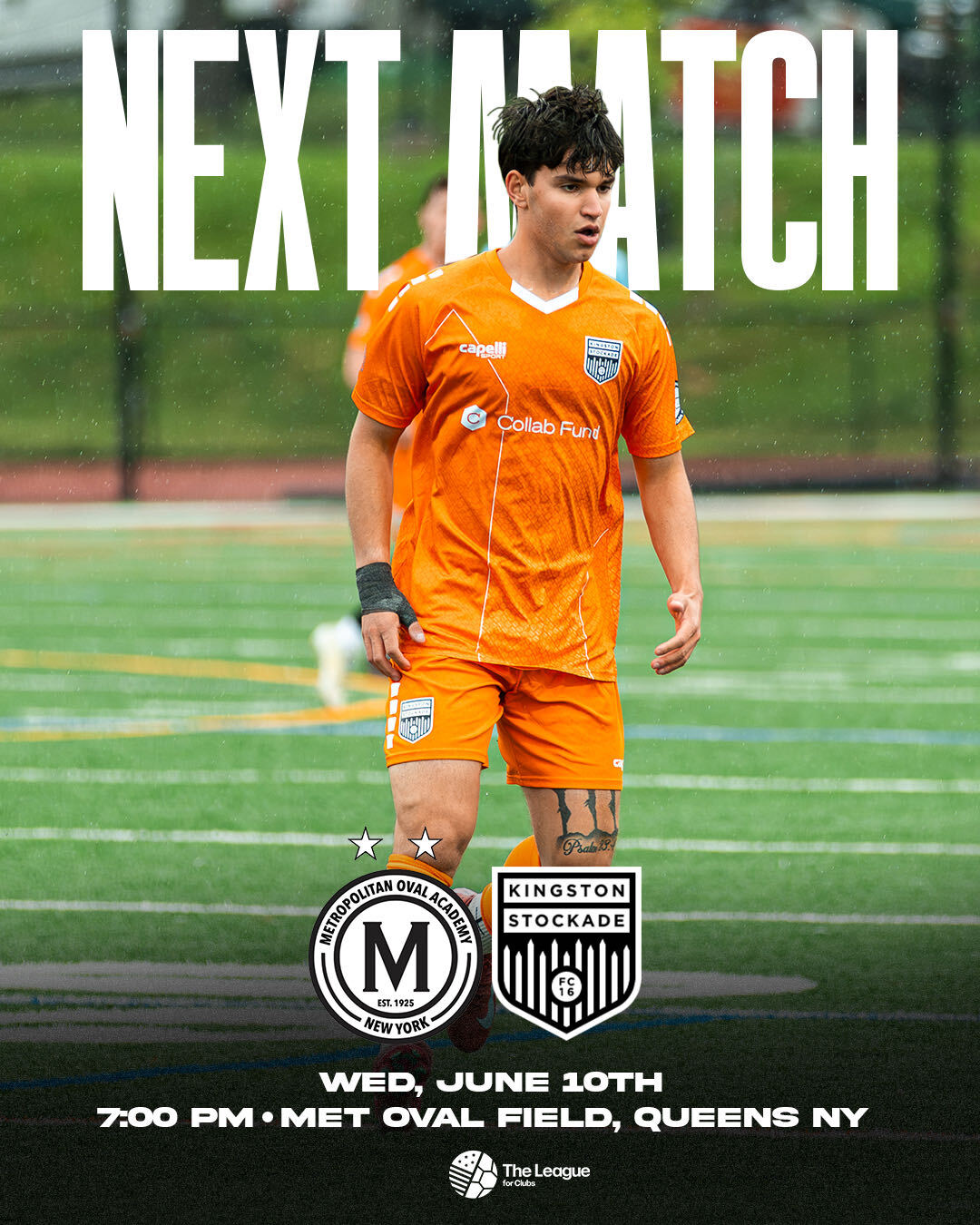 Stockade FC vs. Brooklyn City FC (men's semi-pro soccer)