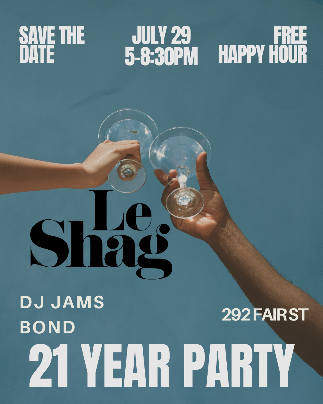 Le Shag 21 year party