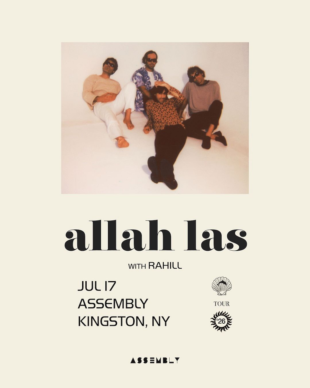 Allah-Las w/ Rahill LIVE at Assembly - Kingston, NY