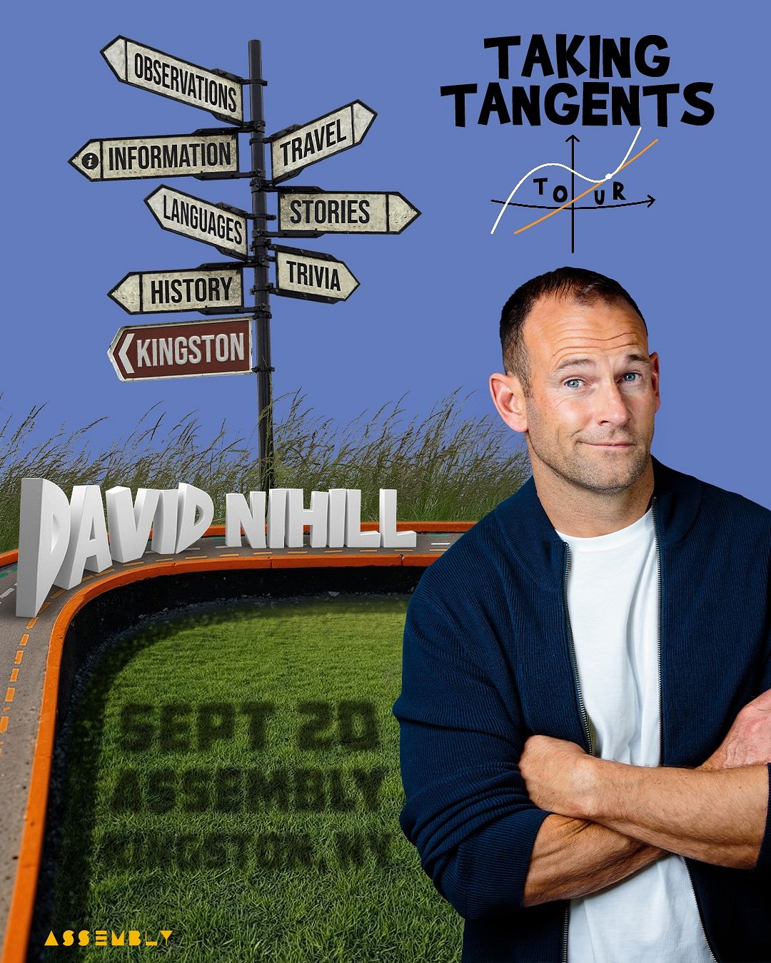 David Nihill (standup-comedy!) at Assembly - Kingston, NY