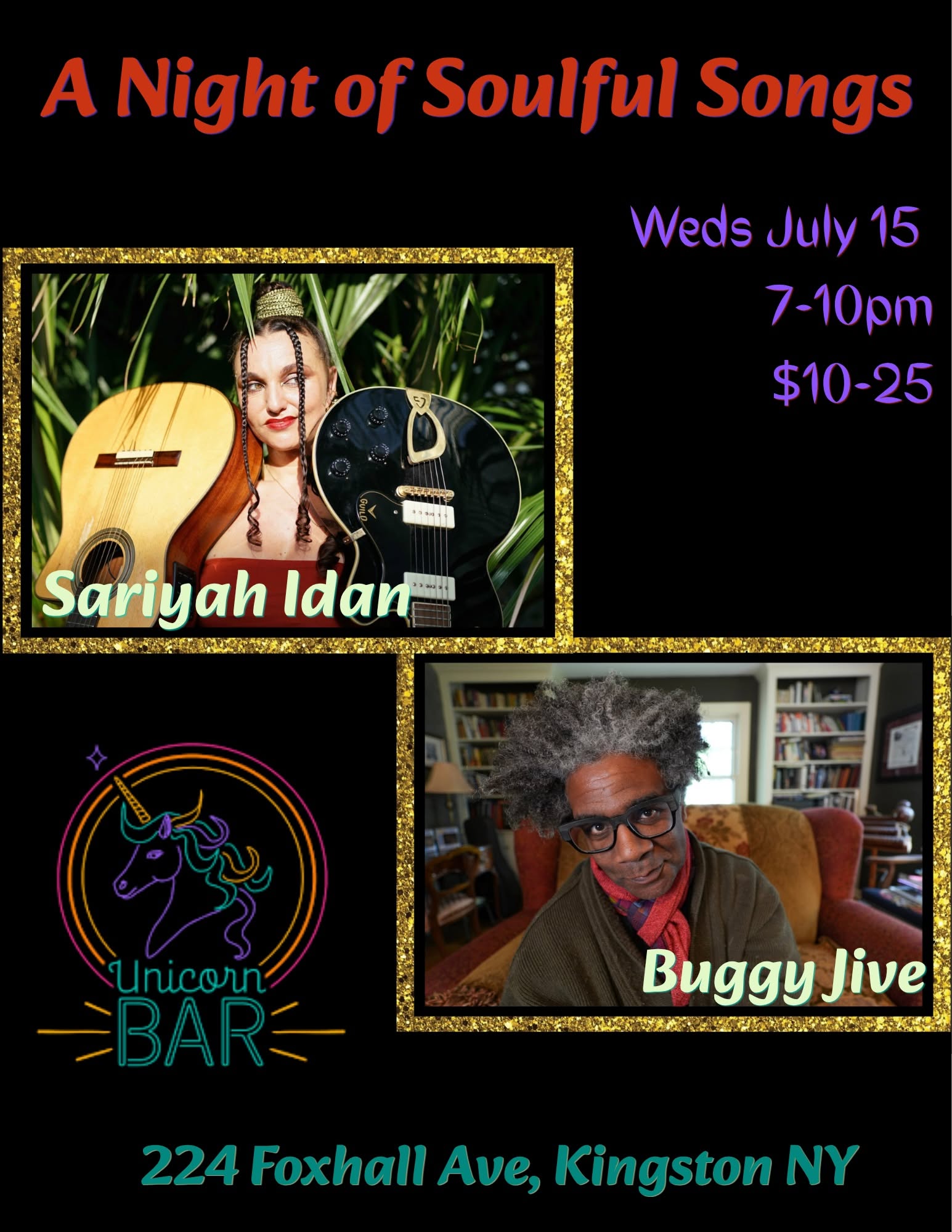 Soulful Songs: Sariyah Idan, Buggy Jive