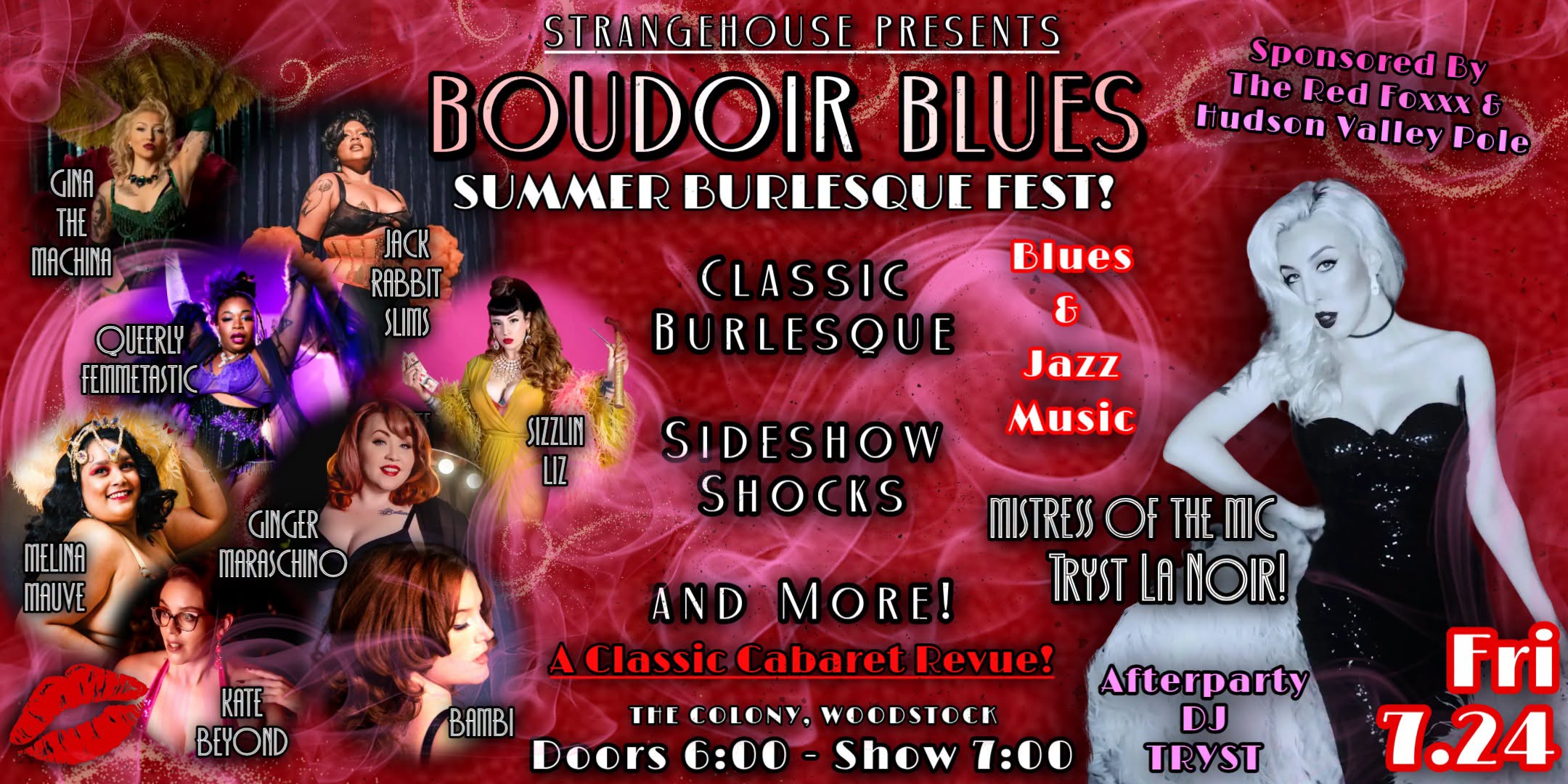 BOUDOIR BLUES Burlesque Summer Fest!