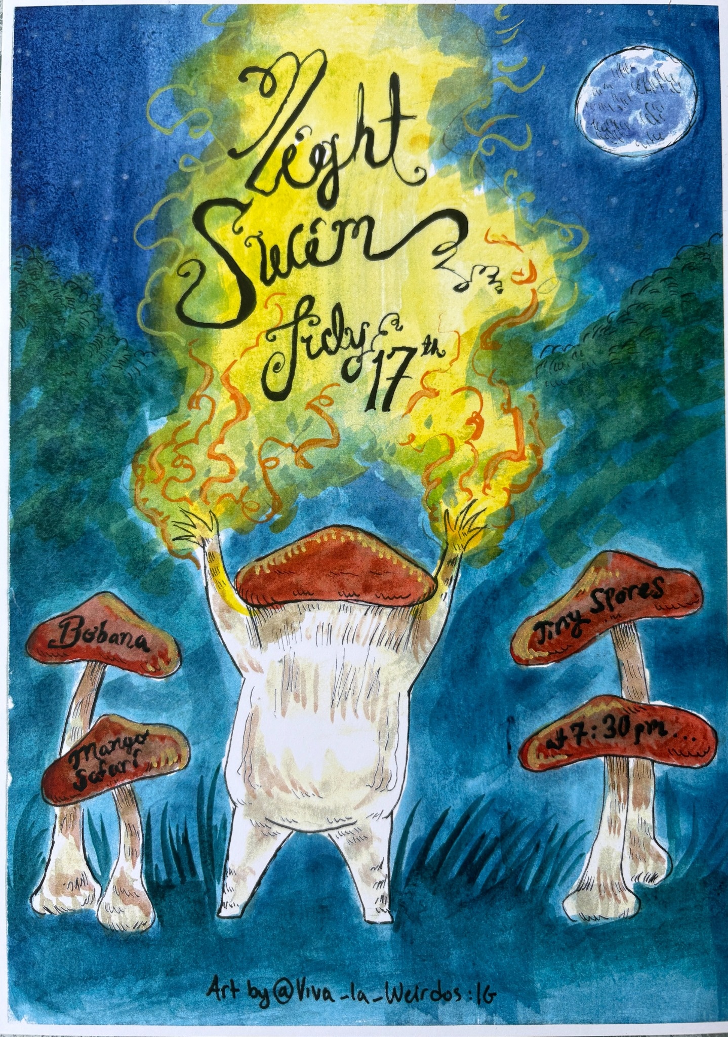 Local bands playing at NightSwim!
