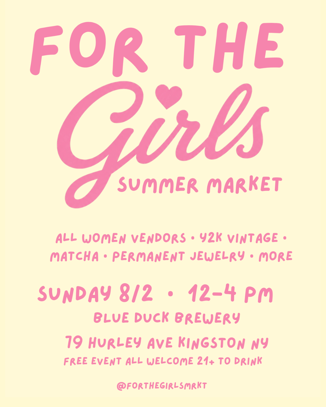 For The Girls Market