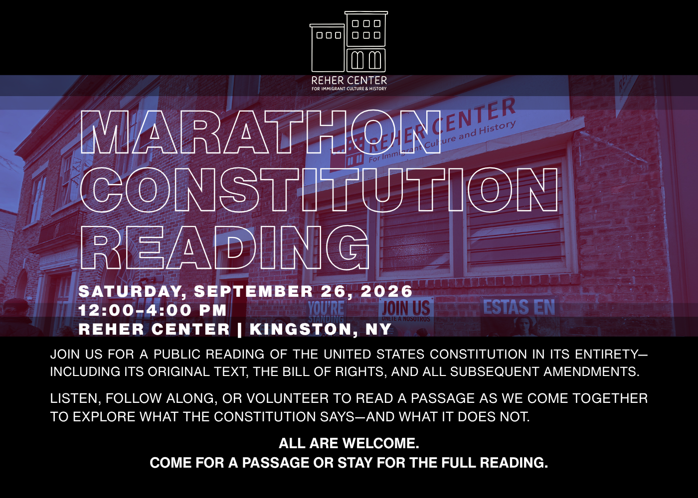 Marathon Constitution Reading