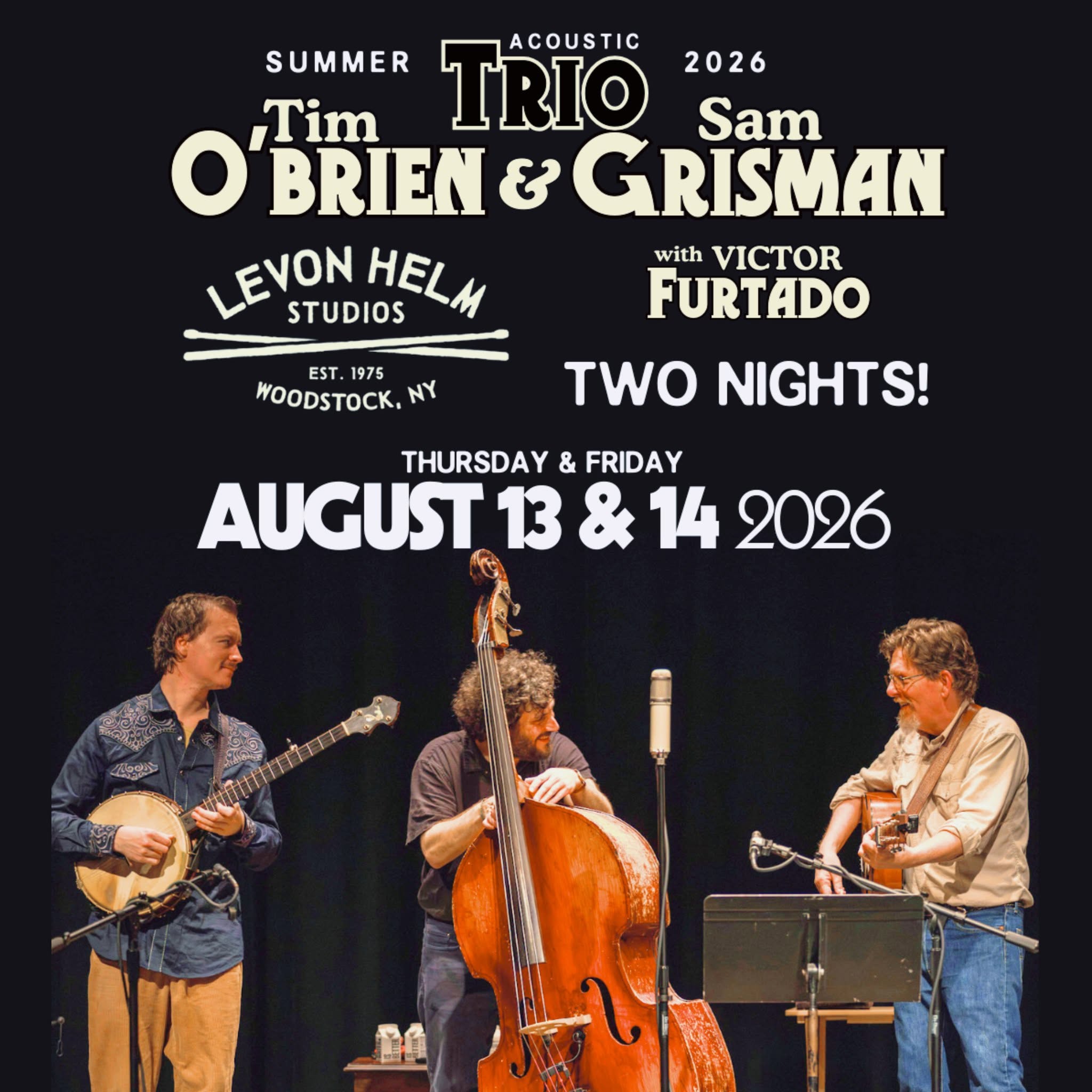 im O’Brien & Sam Grisman with Victor Furtado