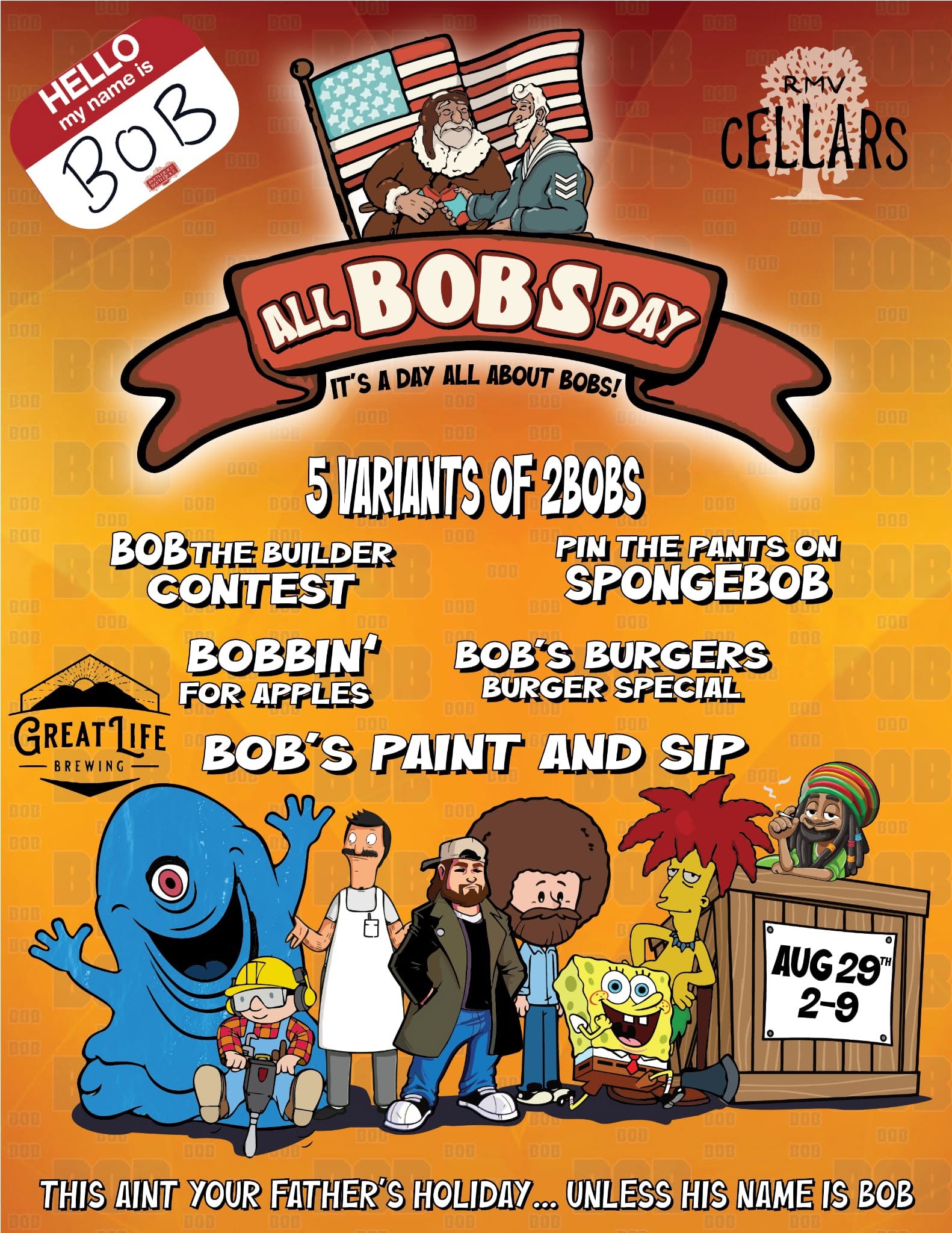 All Bob's Day!