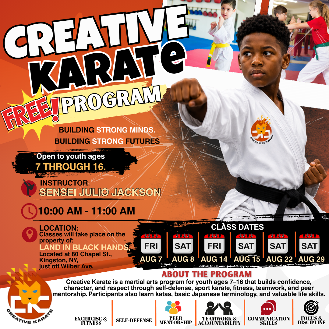 MyKingstonKids' Free Creative Karate Program