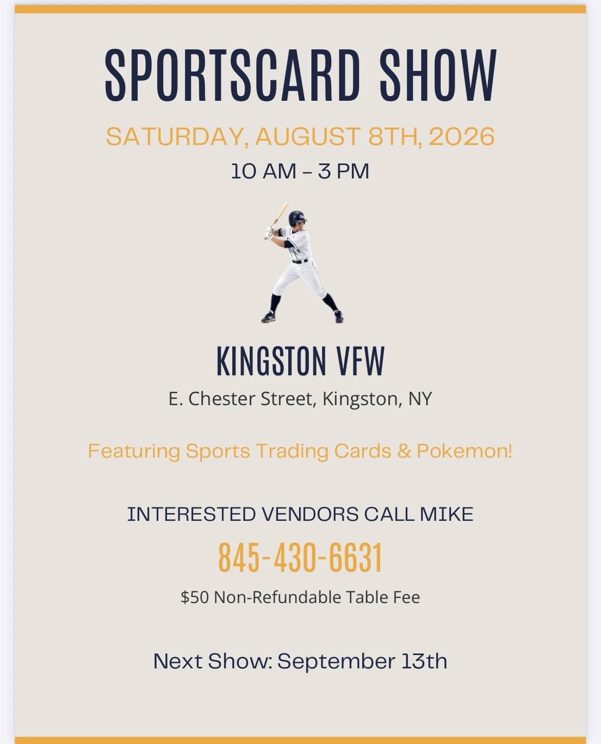 Sportscard and Pokemon Show