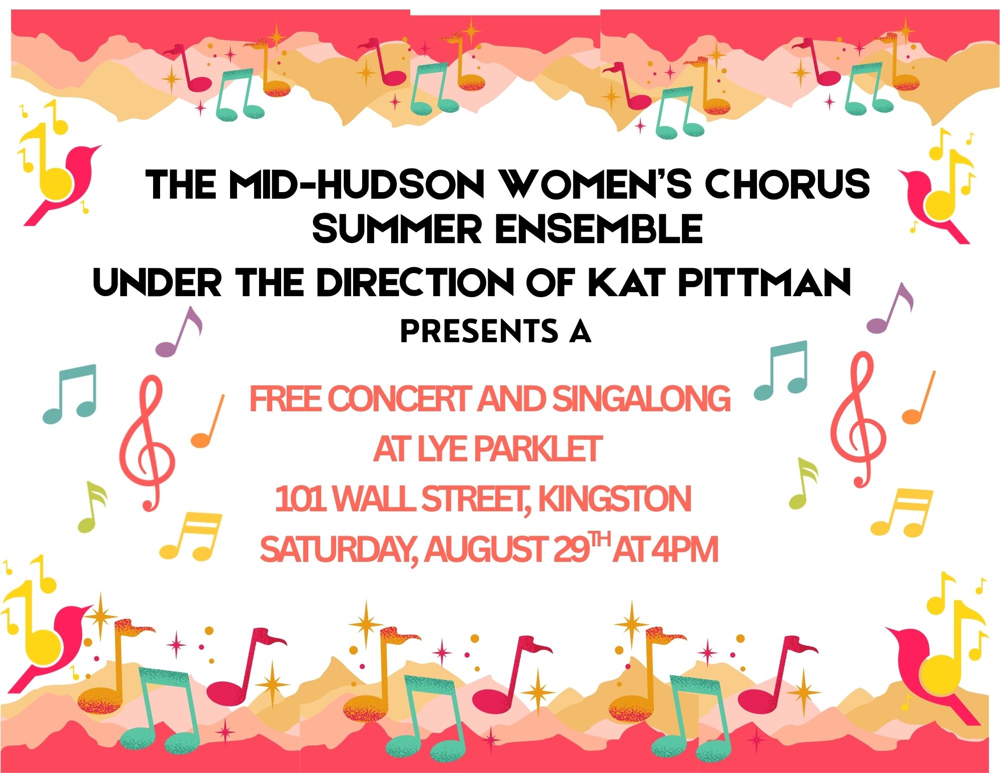 Free Concert and Singalong