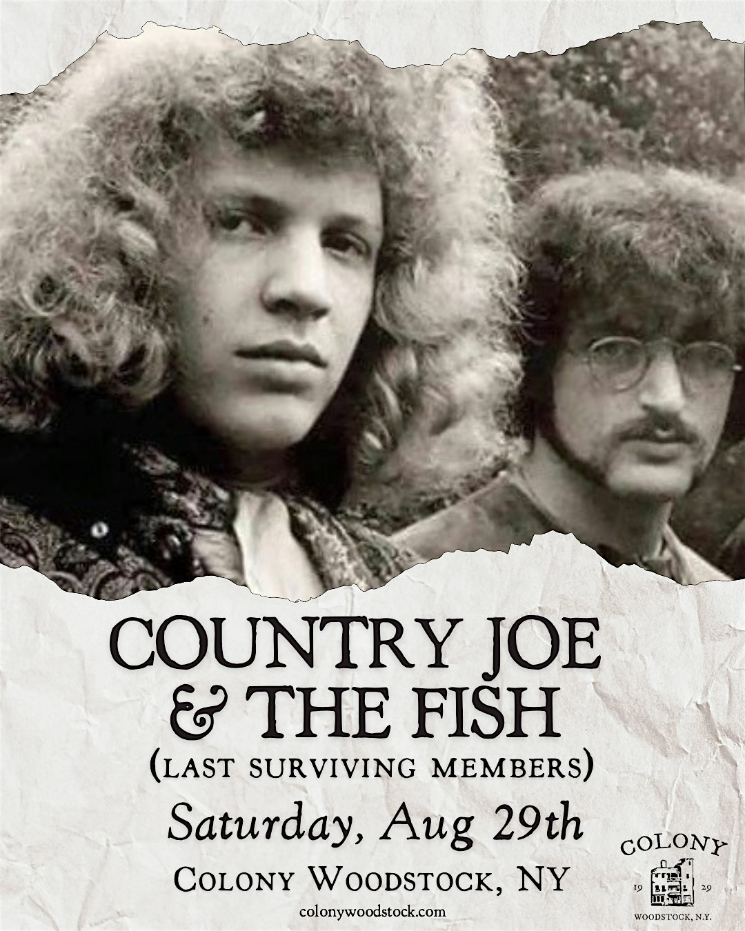 Country Joe & The Fish (last surviving members)