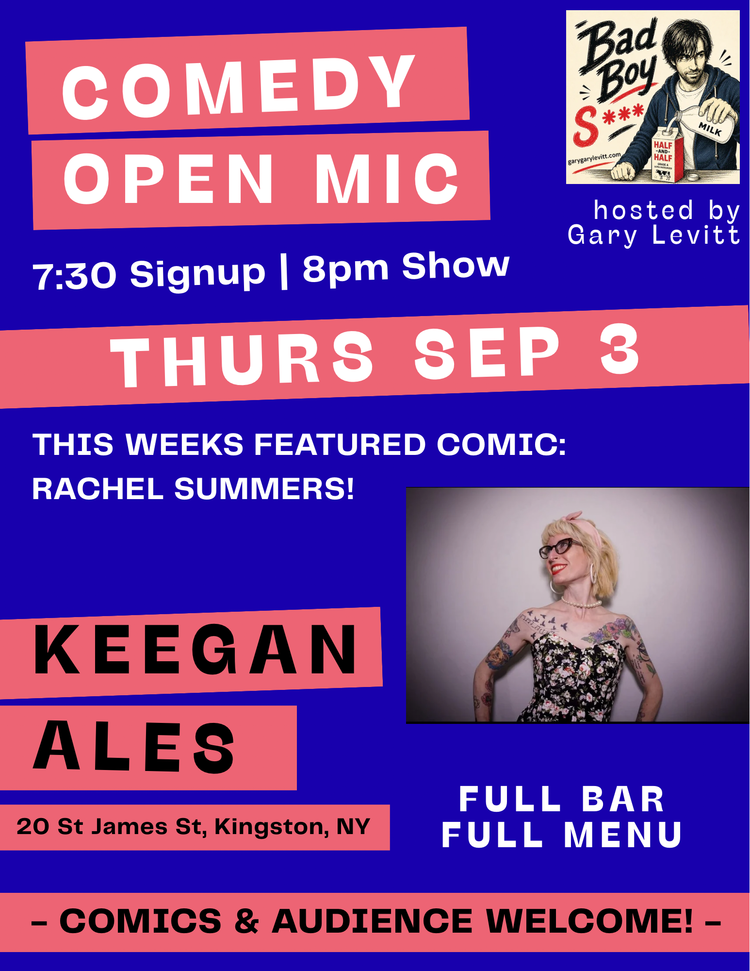 Open Mic Comedy Night