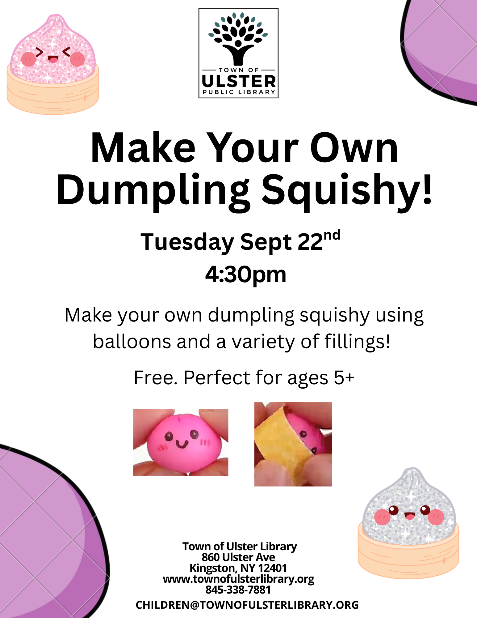 MAKE YOUR OWN DUMPLING SQUISHY