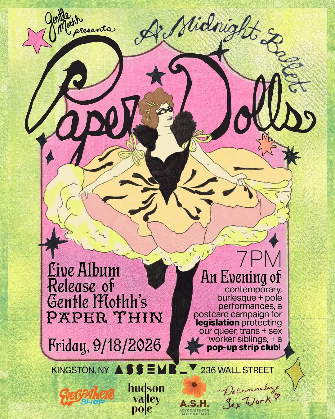 Paper Dolls: A Midnight Ballet in the Hudson Valley at ASSEMBLY