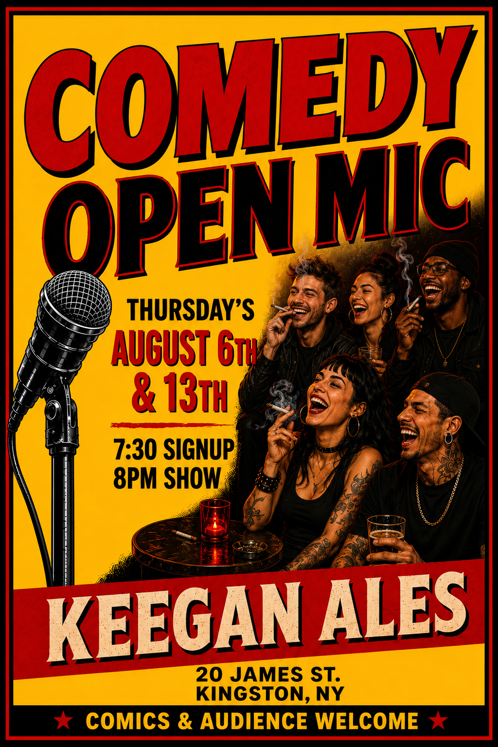Open Mic Comedy