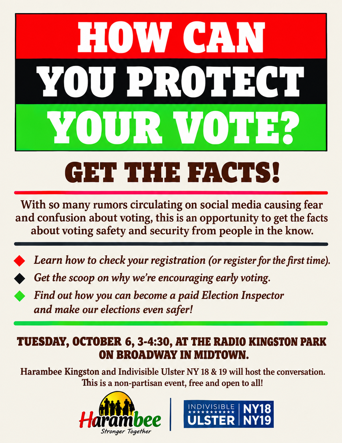How Can You Protect Your Vote? Get the Facts!
