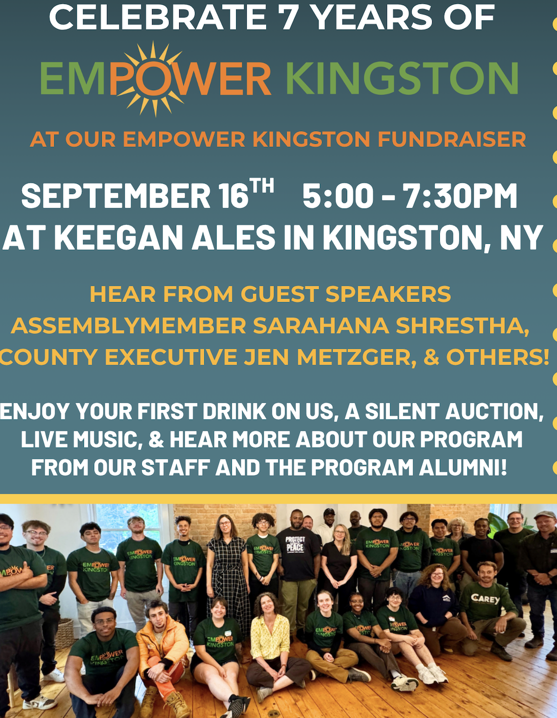 Communities for Local Power 7th Annual Empower Kingston Kick Off