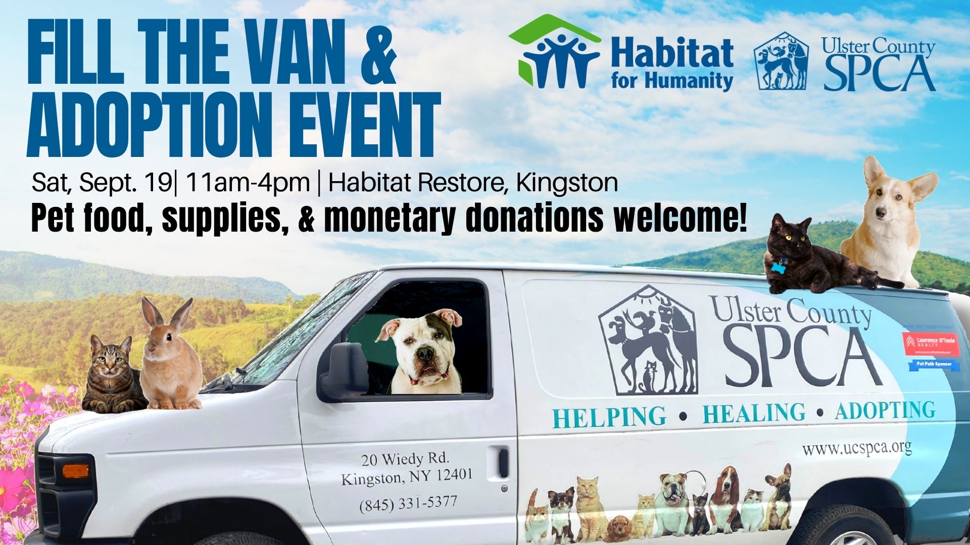 Fill The Van & Adoption Event