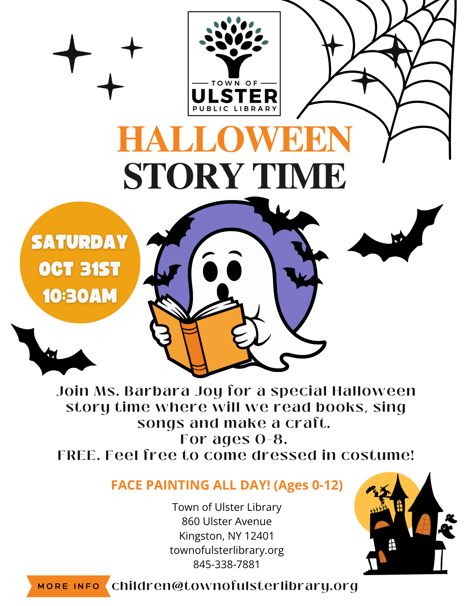 Halloween Storytime & Crafts!