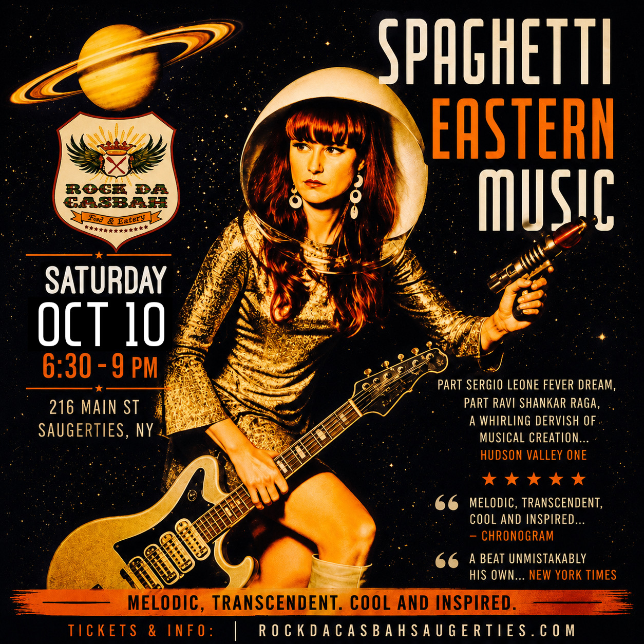 Spaghetti Eastern Music at Rock da Casbah