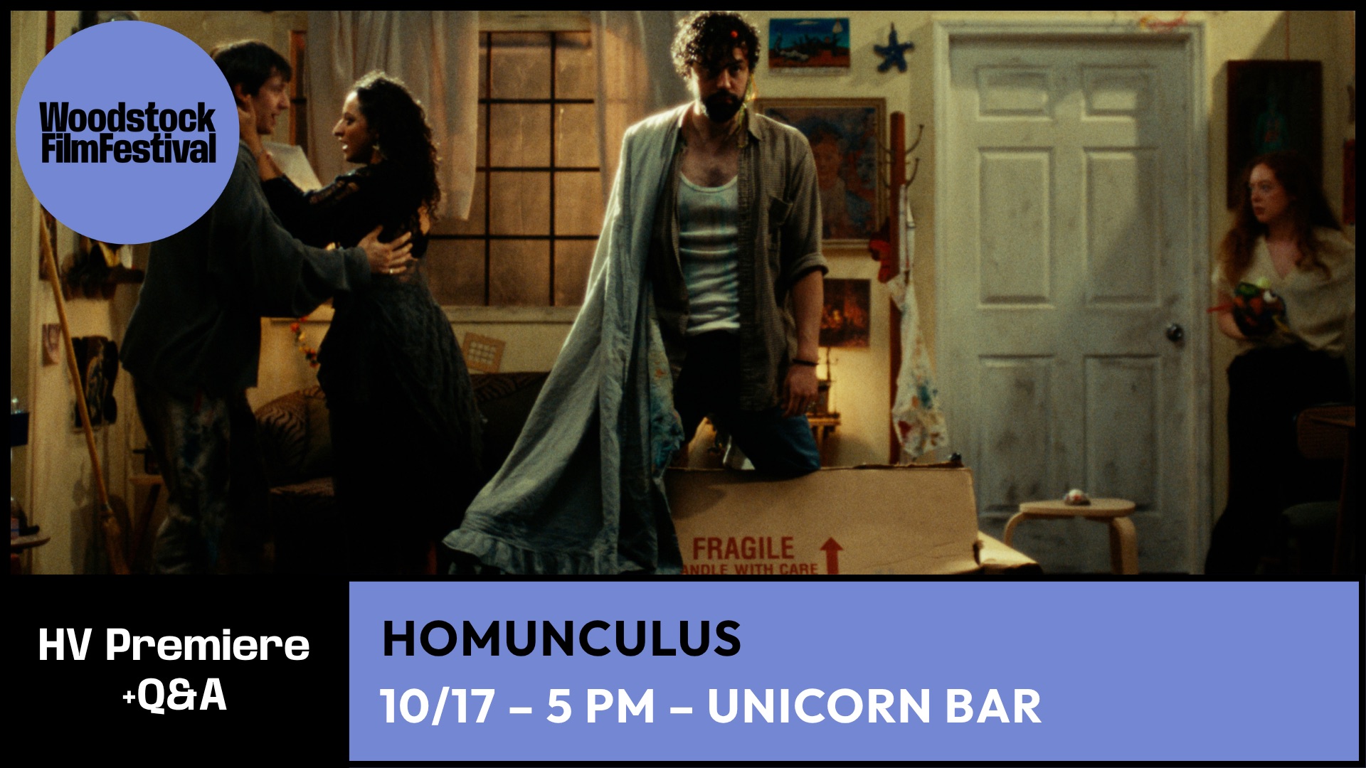 Woodstock Film Festival Presents "HOMUNCULUS"